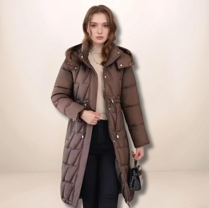 Lucia | Quilted Long Jacket