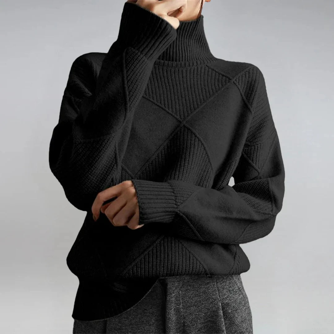 Lauren | Luxe Cashmere Turtleneck Sweater