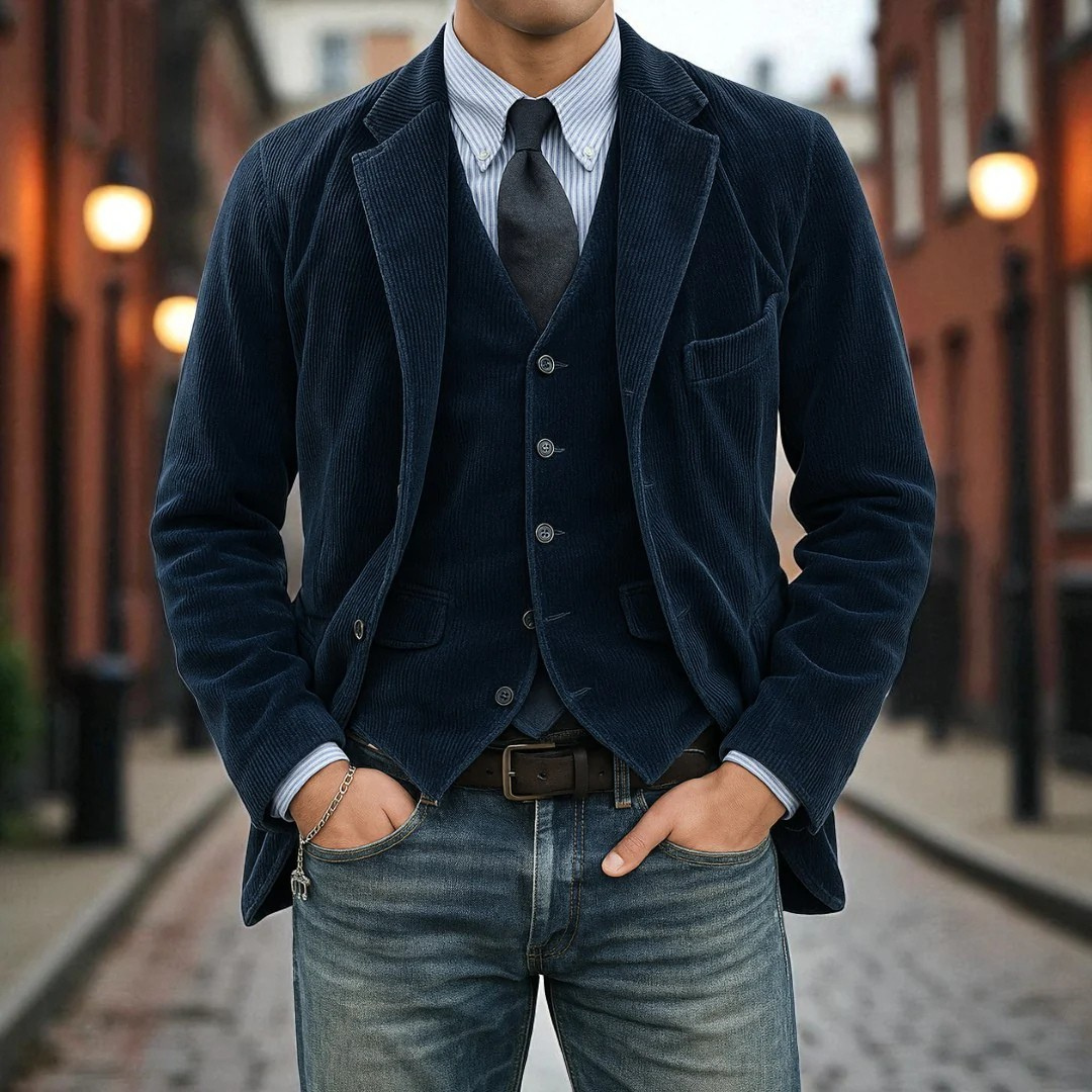 Tommy™ | Ensemble 2 pièces : Blazer et Gilet