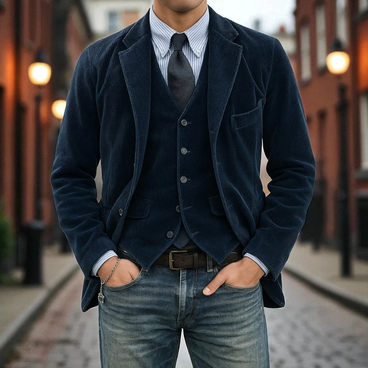 Tommy™ | Ensemble 2 pièces : Blazer et Gilet