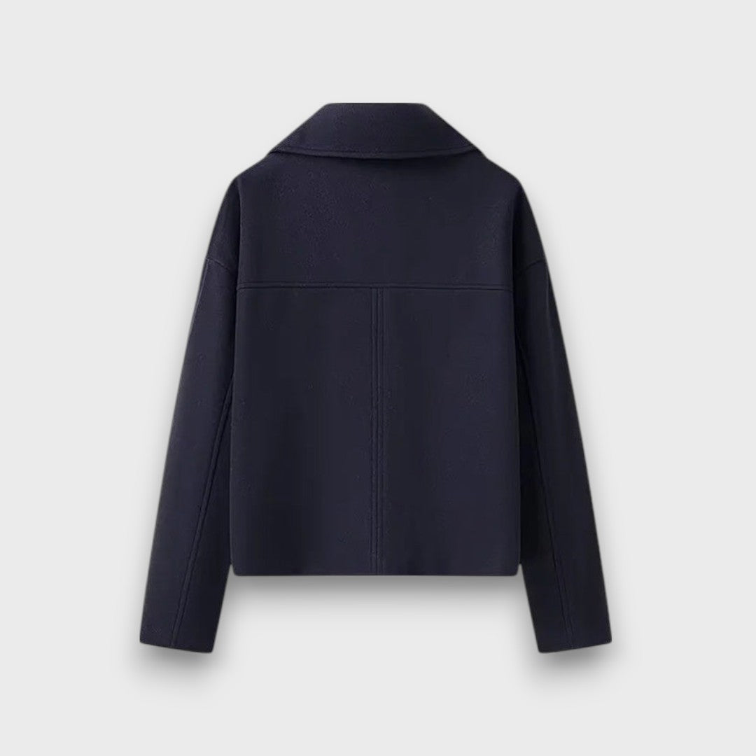 Pinalle | Short Coat With Notched Collar