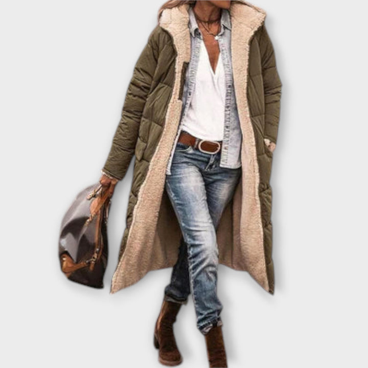 Kora – Cozy Fur-Lined Coat