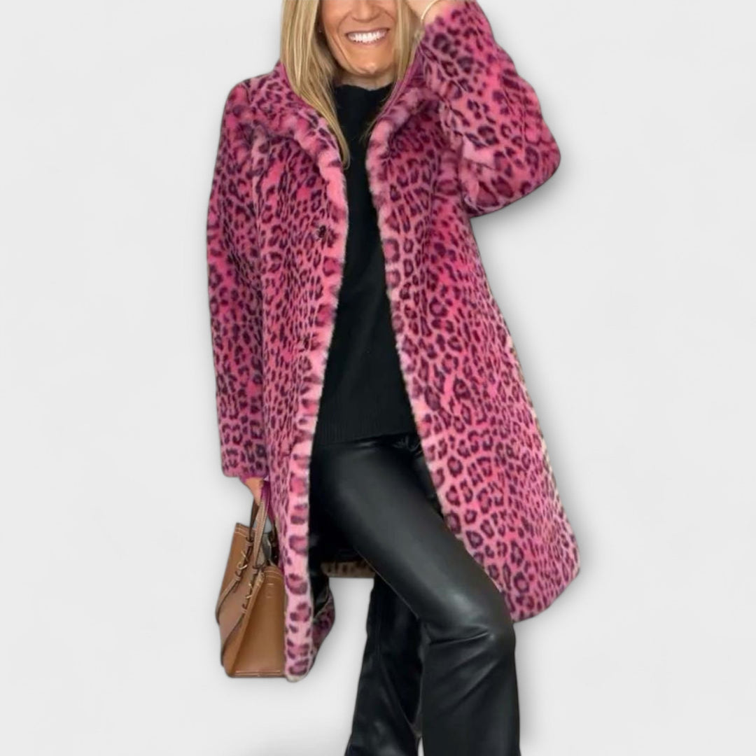 Amara | Leopard Print Coat