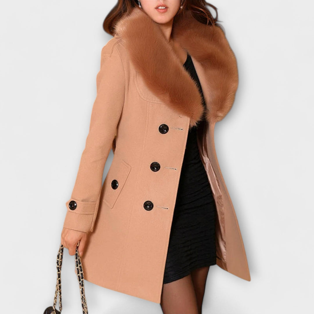 Nadine | Warm Winter Coat – Elegant Women’s Jacket