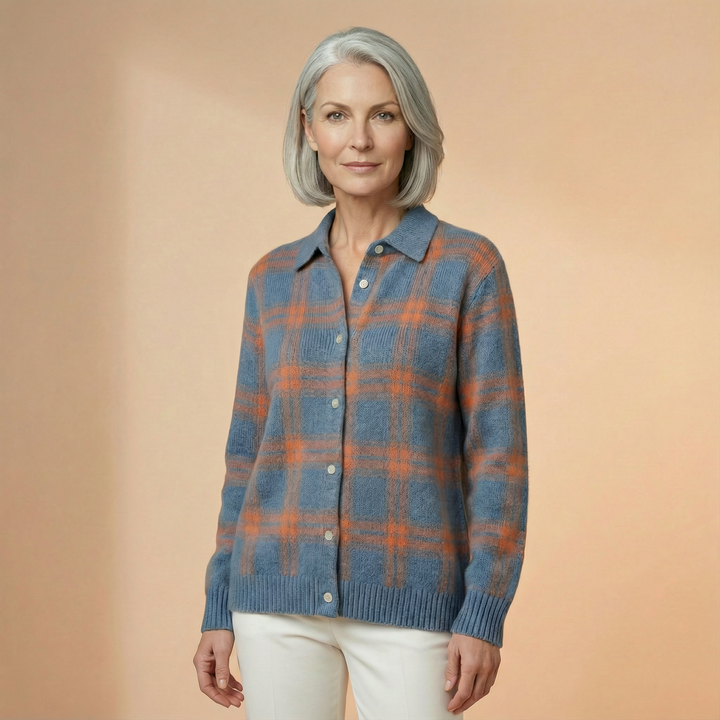 Juliette | Cardigan Classique en Maille à Boutons