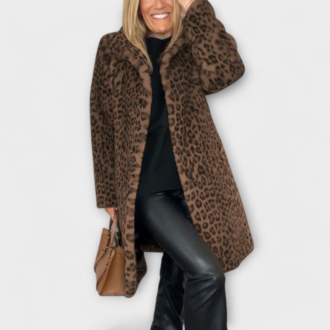 Amara | Leopard Print Coat