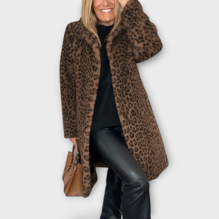 Amara | Leopard Print Coat