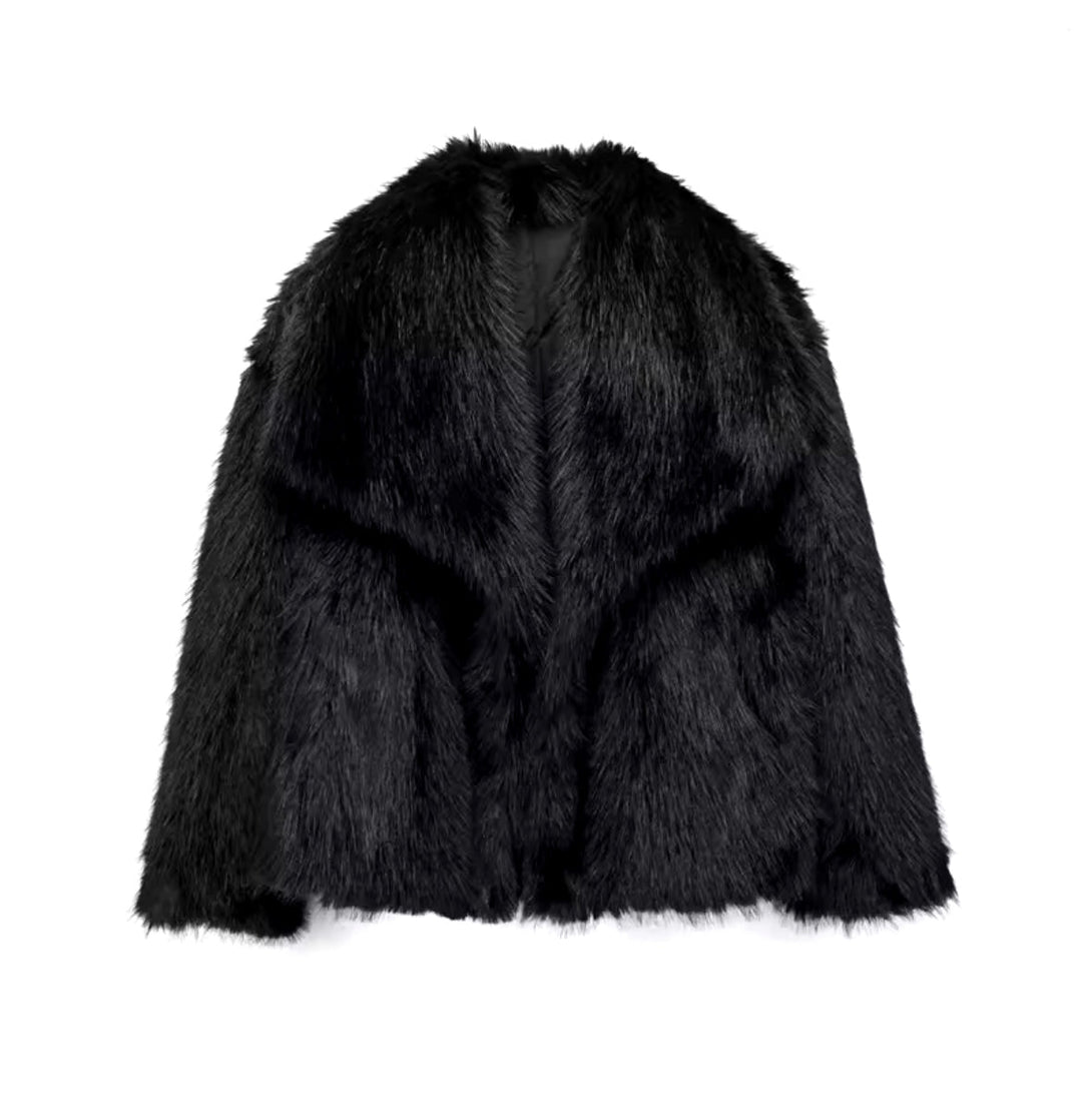 Ayse – Faux Fur Puffer Jacket