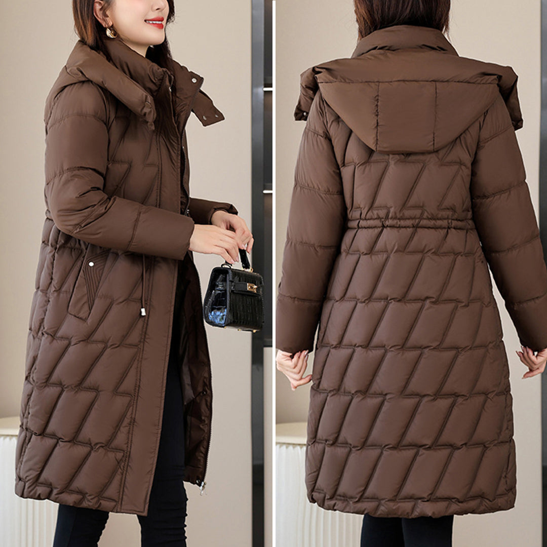 Lucia | Quilted Long Jacket