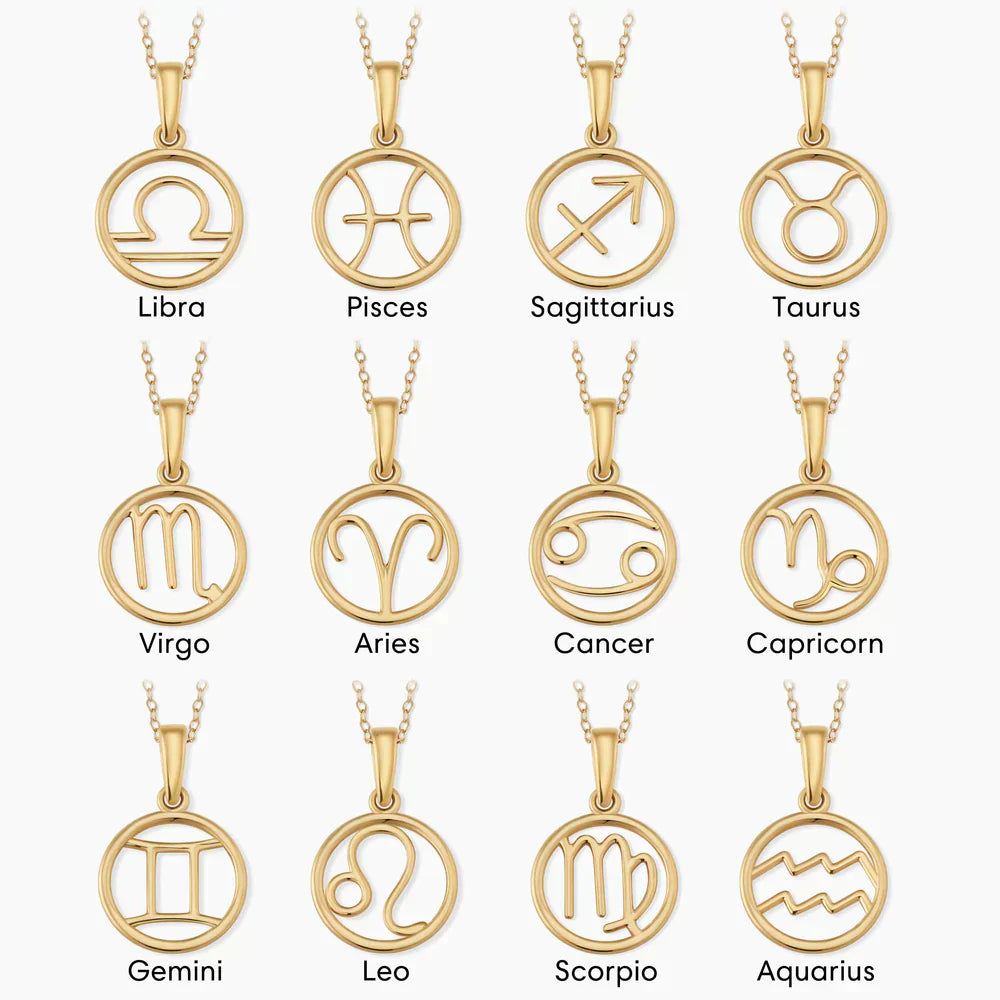 Collier signe astrologique