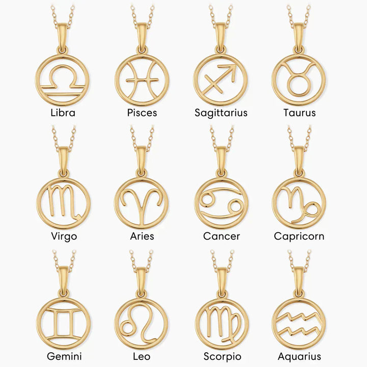 Collier signe astrologique