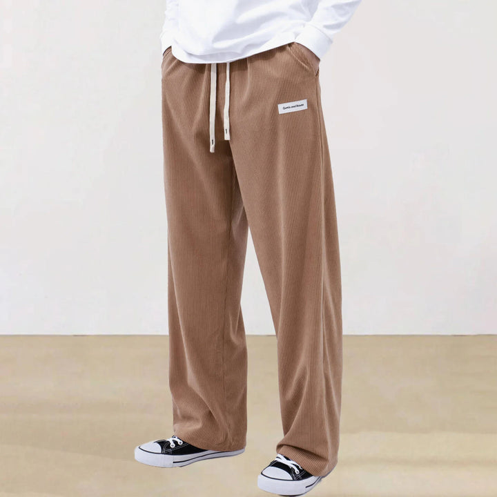 Léon | Pantalon Large Avec Taille Ajustable