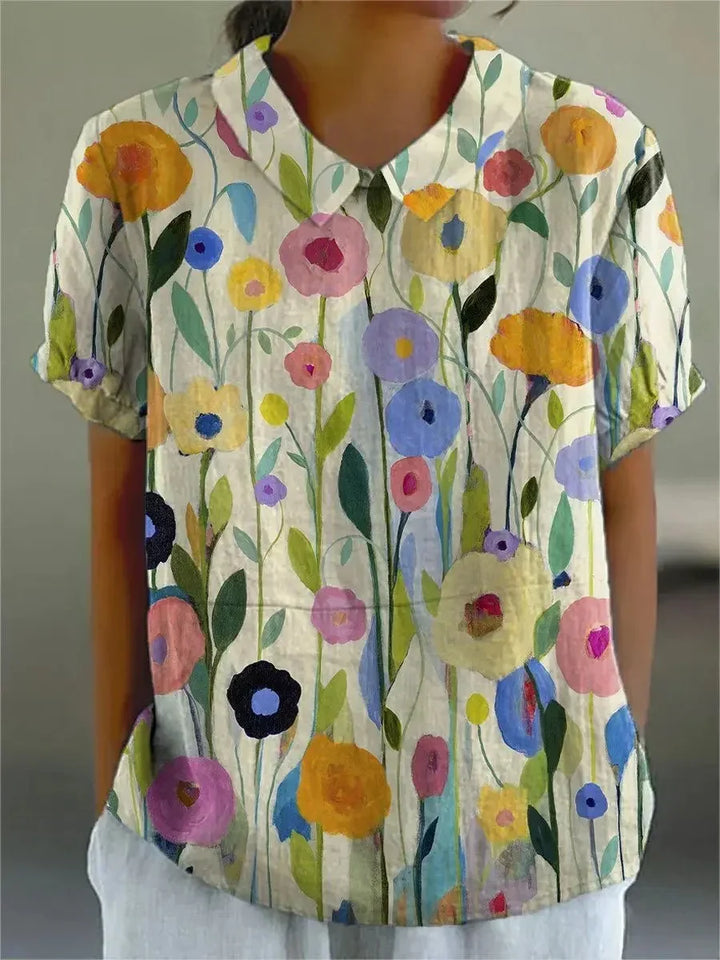 Weekend Poised Blouse - Loose Fit