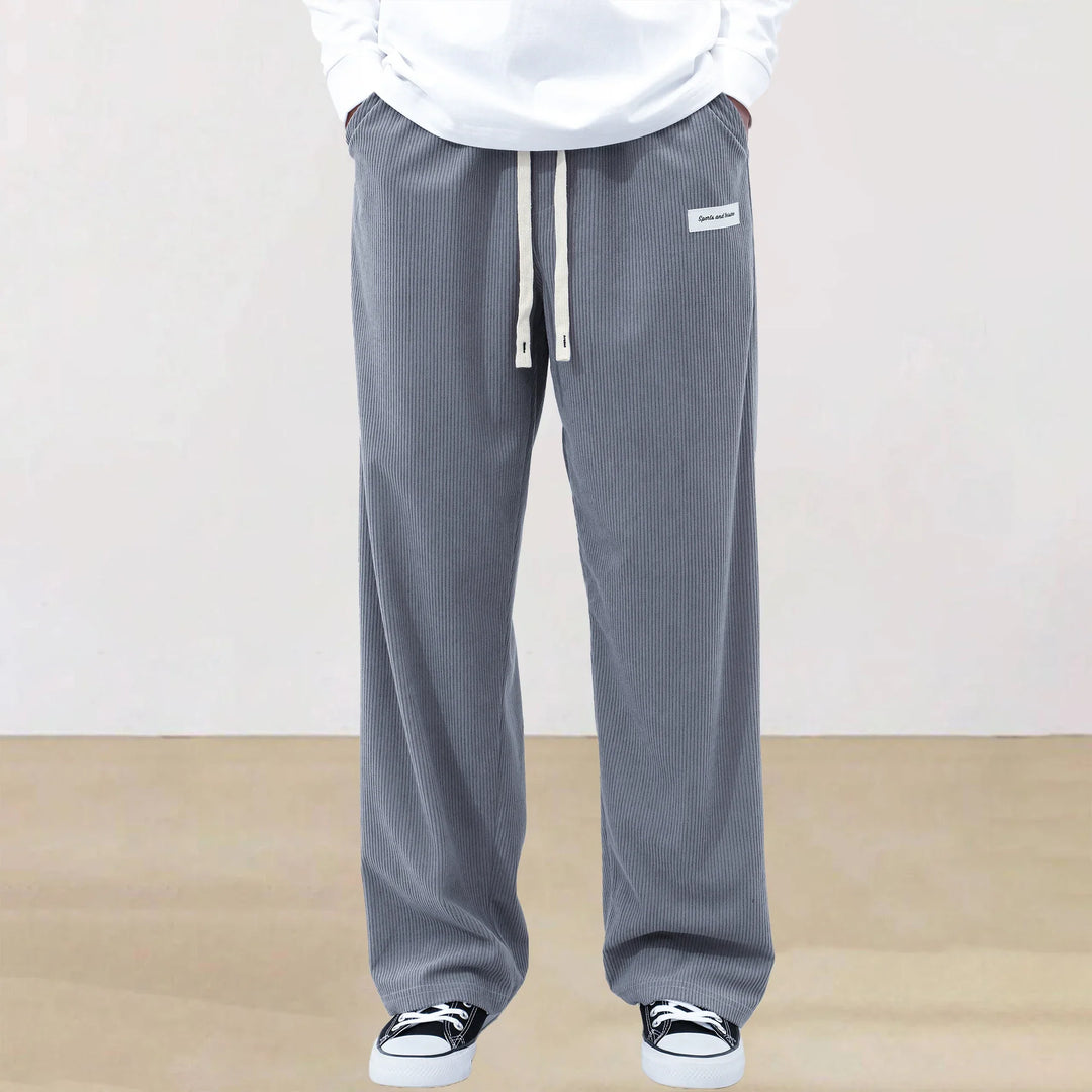 Léon | Pantalon Large Avec Taille Ajustable