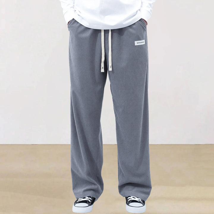 Léon | Pantalon Large Avec Taille Ajustable