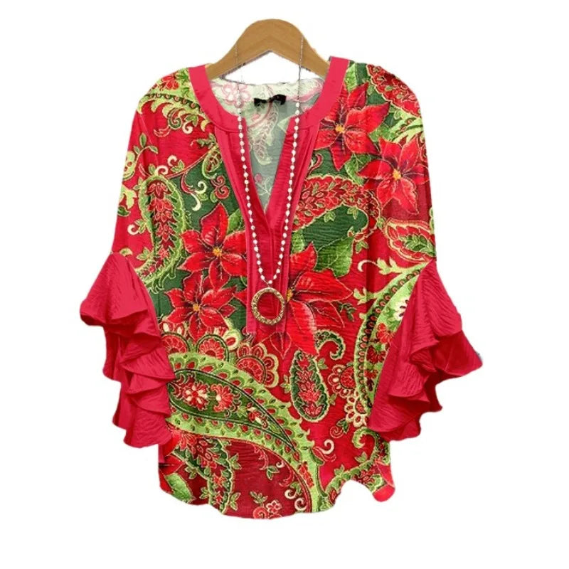 Party Serene Blouse - Easy-Wear