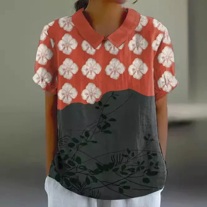 Weekend Poised Blouse - Loose Fit