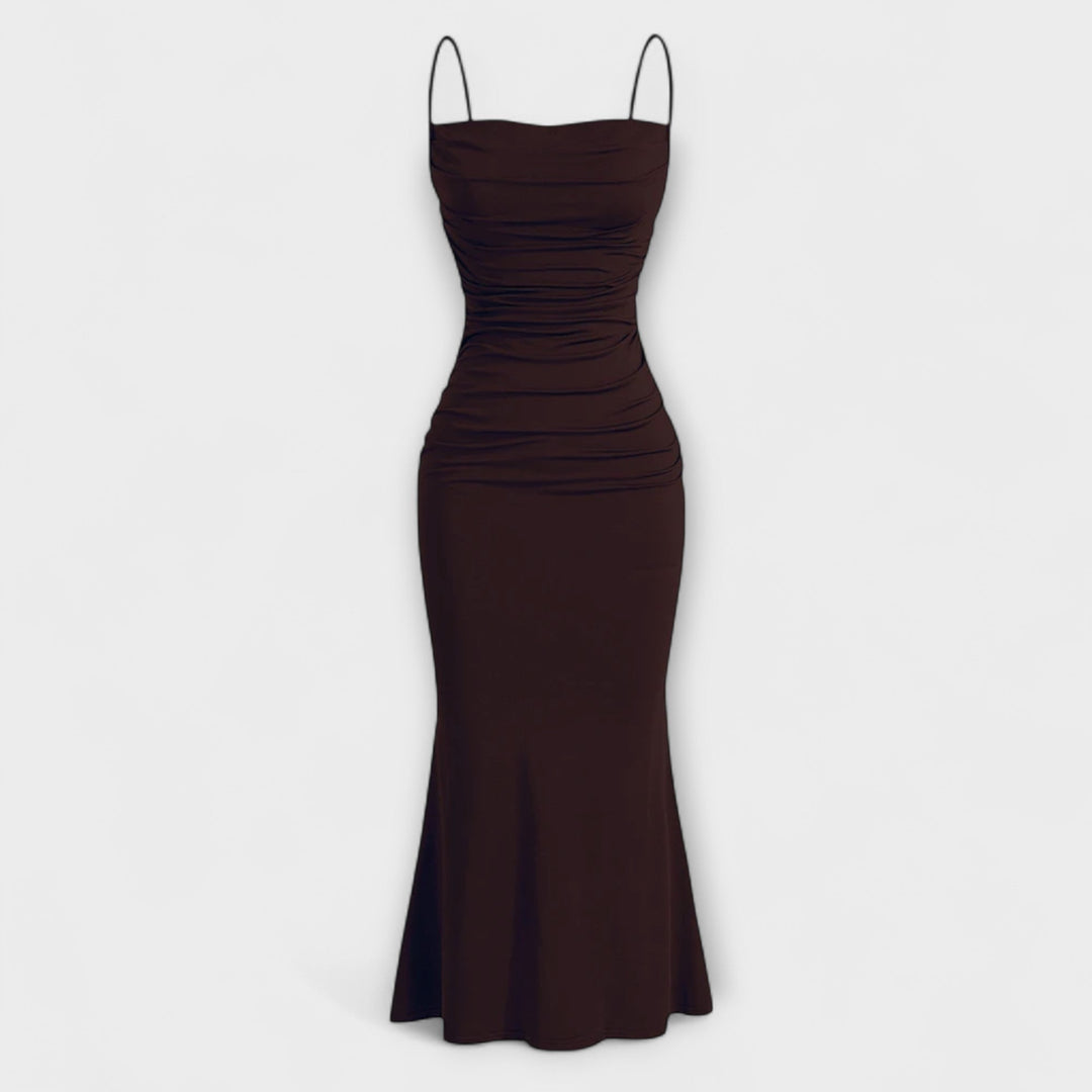 Mia Muse - Elegant Maxi Party Dress