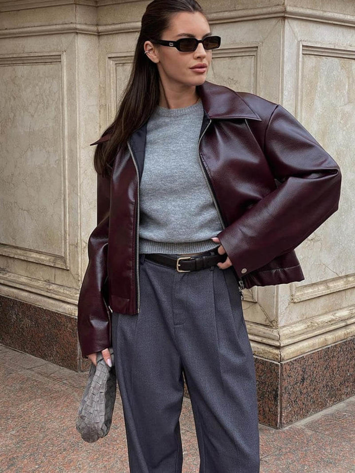 Romy | Leather Jacket