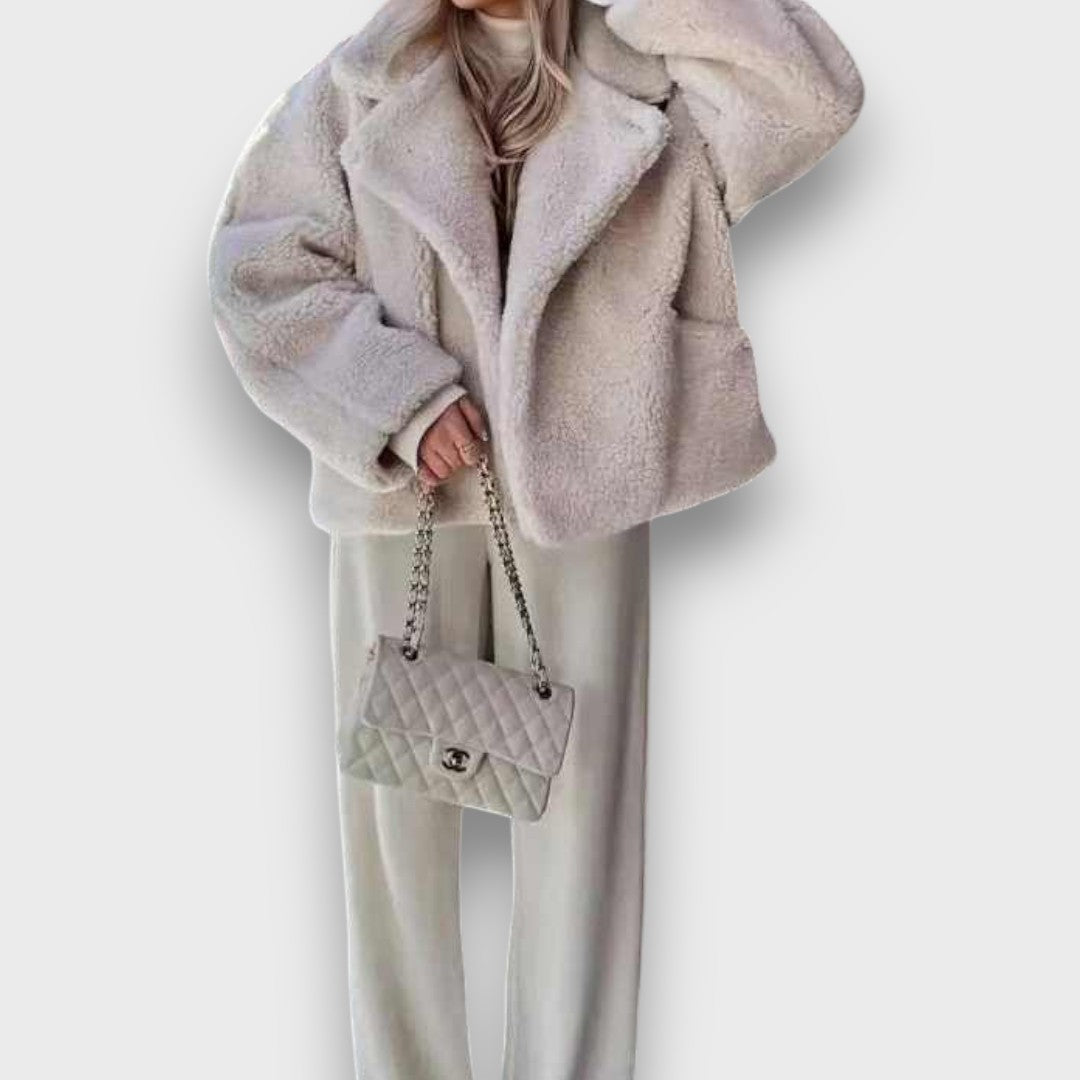 Elvianne | Jacket With Wide Collar