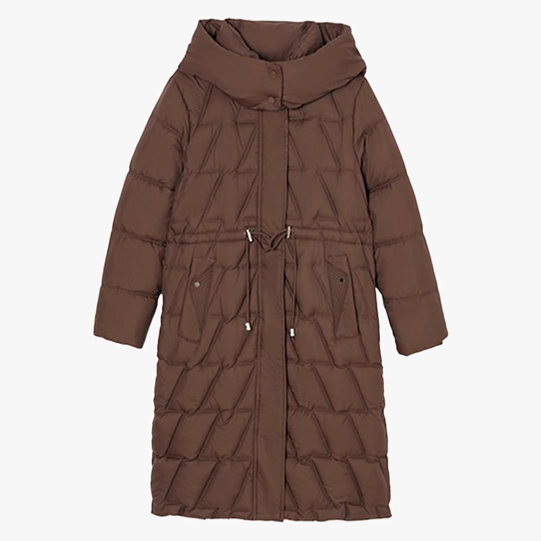 Lucia | Quilted Long Jacket